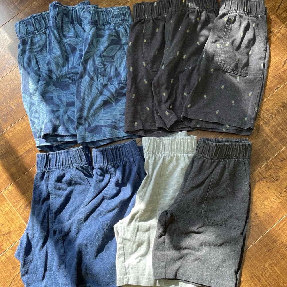 Kids' Assorted Color Shorts Set size 7A